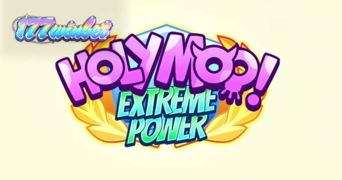 Tampilan visual slot Holy Moo! Extreme Power dengan karakter dewa sapi yang lucu.